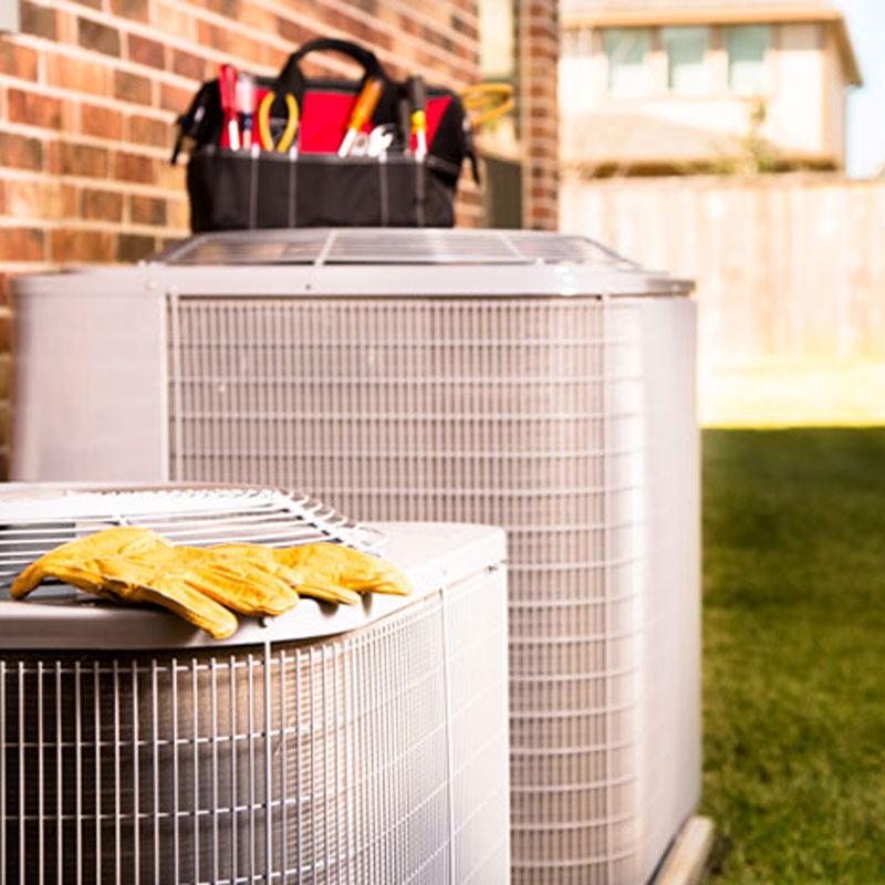 air condition units and tools